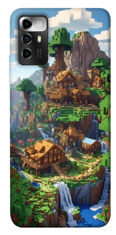 Чохол на ZTE Blade V40 Vita Minecraft universe фото 1 з 1