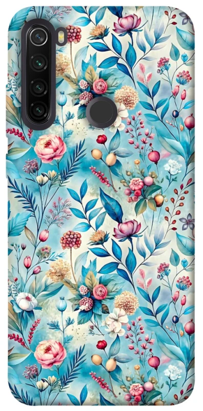 Чохол на Xiaomi Redmi Note 8T Floral design ver.5 фото 1 з 1