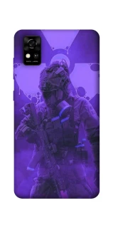 Чехол на ZTE Blade A31 Радиация v6 фото 1 из 1