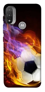 Чохол на Motorola Moto E20 Football Abstract фото 1 з 1