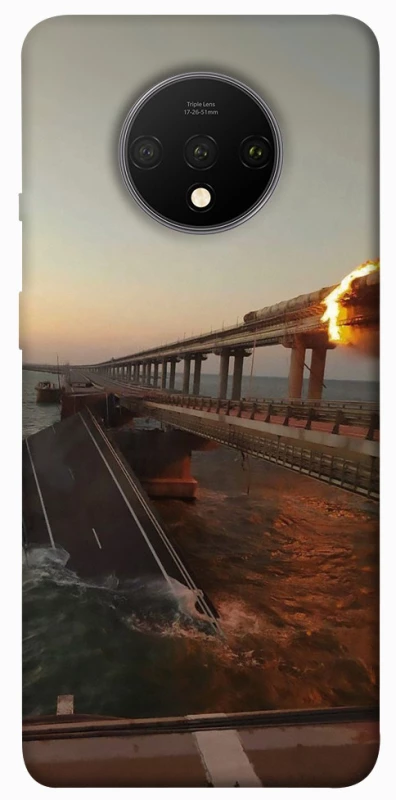 Чехол на OnePlus 7T Крымский мост устал фото 1 из 1