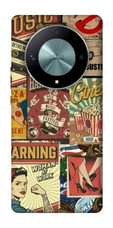 Чохол на Huawei Magic6 Lite Retro collage ver.2 фото 1 з 1