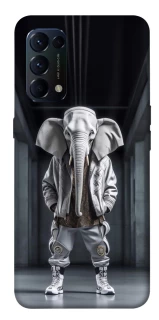 Чехол на Oppo Reno 5 4G Слон v2 фото 1 из 1