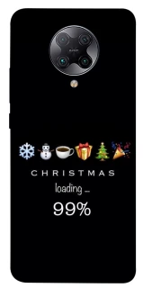 Чехол на Xiaomi Redmi K30 Pro / Poco F2 Pro Christmas Loading фото 1 из 1