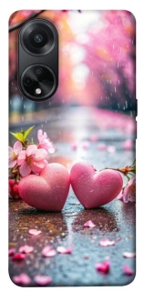 Чехол на Oppo A98 Pink heart фото 1 из 1