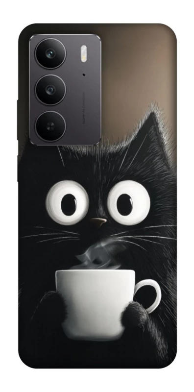 Чехол на Realme C75 morning cat фото 1 из 1
