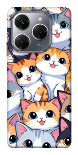Чохол на TECNO Spark 20 Pro Cute Cat v2 фото 1 з 1