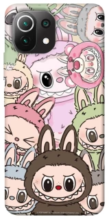 Чохол на Xiaomi Mi 11 Lite All Labubu 3 фото 1 з 1