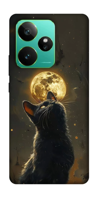 Чохол на Realme GT 7 Кіт під місяцем v2 фото 1 з 1