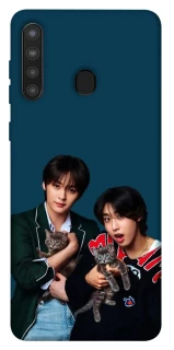 Чехол на Samsung Galaxy A21 Lee Know and Han - Stray Kids фото 1 из 1