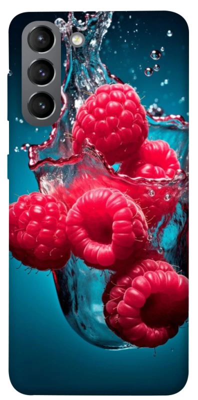 Чохол на Samsung Galaxy S21 Малинка у воді фото 1 з 1