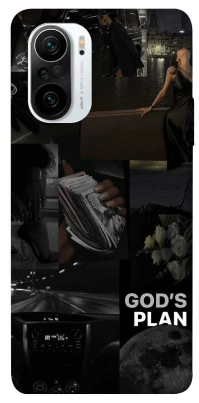 Чохол на Xiaomi Redmi K40 / K40 Pro / K40 Pro+ / Poco F3 God's plan фото 1 з 1