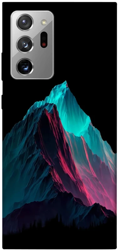 Чехол на Samsung Galaxy Note 20 Ultra Neon mountains фото 1 из 1