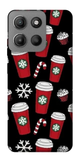 Чехол на Motorola Moto G15 Power Новогодний v40 фото 1 из 1