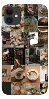 Чохол на Apple iPhone 11 (6.1") Coffee collage ver.3 фото 1 з 1