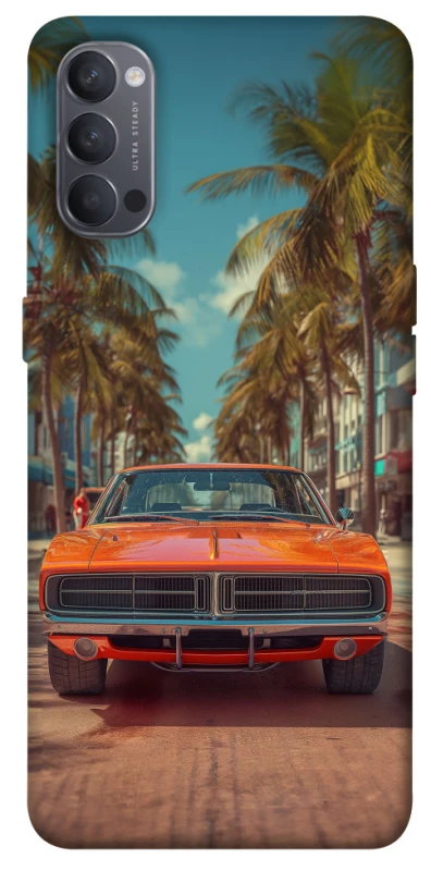 Чохол на Oppo Reno 4 Tropical car фото 1 з 1