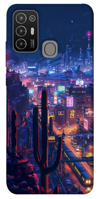 Чохол на ZTE Blade A52 Night city фото 1 з 1