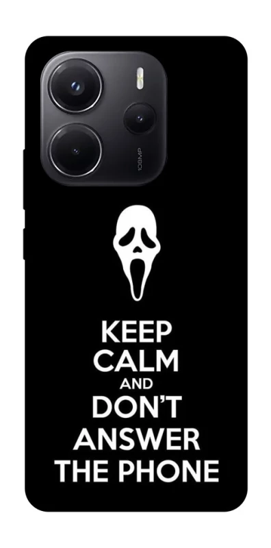 Чехол на Xiaomi Redmi Note 14 5G Dont Answer The Phone фото 1 из 1