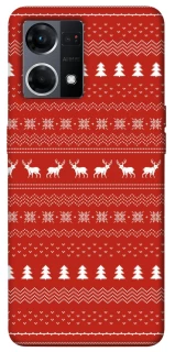 Чохол на Oppo Reno 7 4G Новорічний v12 фото 1 з 1