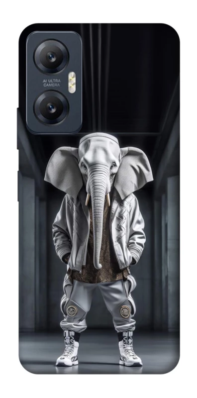 Чохол на Infinix Hot 20 5G Слон v2 фото 1 з 1