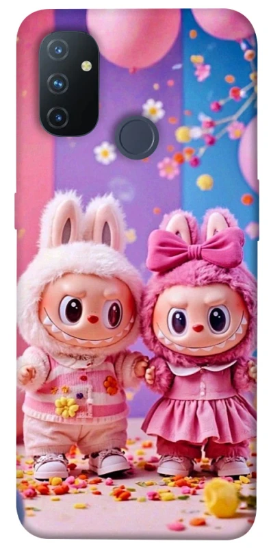 Чохол на OnePlus Nord N100 Labubu twins ver.2 фото 1 з 1
