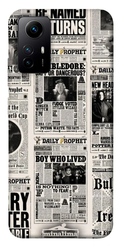 Чохол на Xiaomi Redmi Note 12S Harry Potter newspaper фото 1 з 1