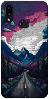 Чехол на Samsung Galaxy A10s Нарисованные горы фото 1 из 1
