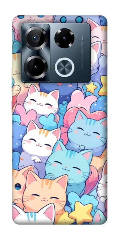 Чехол на Infinix Note 40 Pro 4G Funny Kittens ver.3 фото 1 из 1