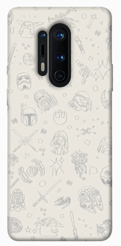 Чехол на OnePlus 8 Pro Star Wars background ver.1 фото 1 из 1