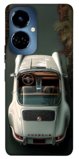 Чохол на TECNO Camon 19 White porsche фото 1 з 1