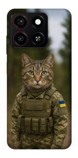 Чехол на ZTE Blade A35 4G Кот защитник фото 1 из 1