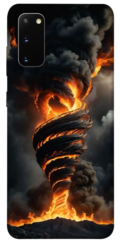 Чехол на Samsung Galaxy S20 Огненный торнадо фото 1 из 1