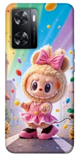 Чехол на Oppo A57s Labubu rainbow фото 1 из 1
