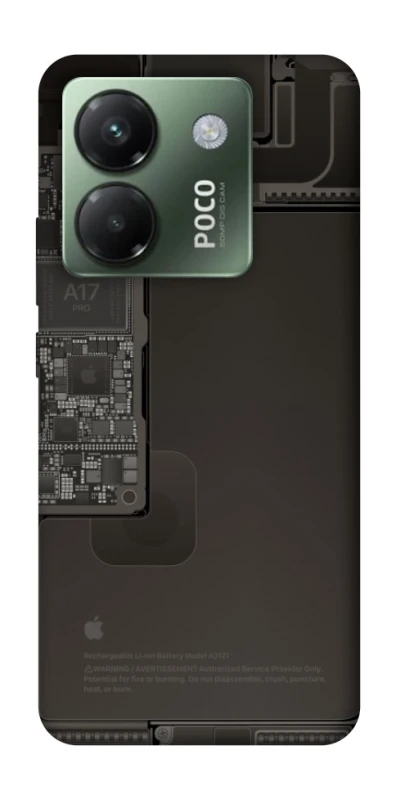 Чехол на Xiaomi Poco M7 pro 5G iPhone 17 фото 1 из 1