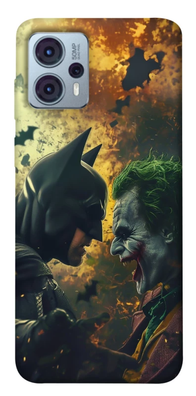 Чохол на Motorola Moto G23 Batman and the Joker фото 1 з 1