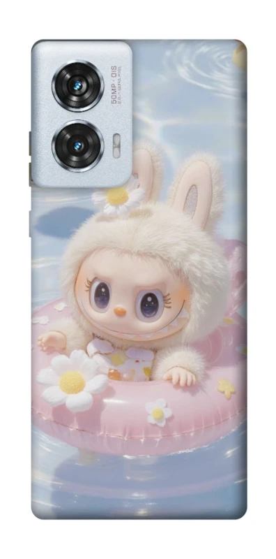 Чохол на Motorola Edge 50 Fusion Labubu swimming фото 1 з 1