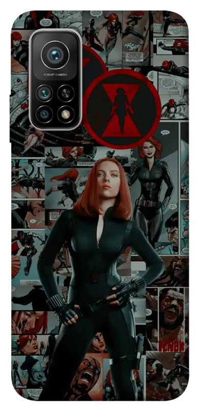 Чохол на Xiaomi Mi 10T Black Widow фото 1 з 1