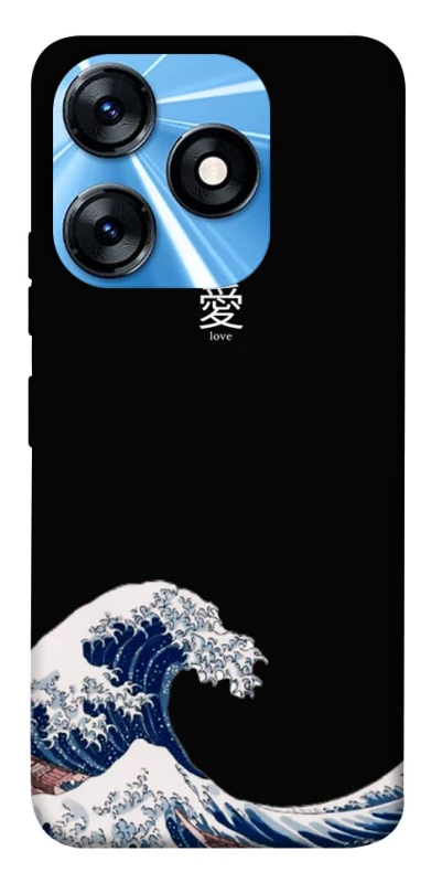 Чехол на TECNO Spark 10 Japa wave фото 1 из 1