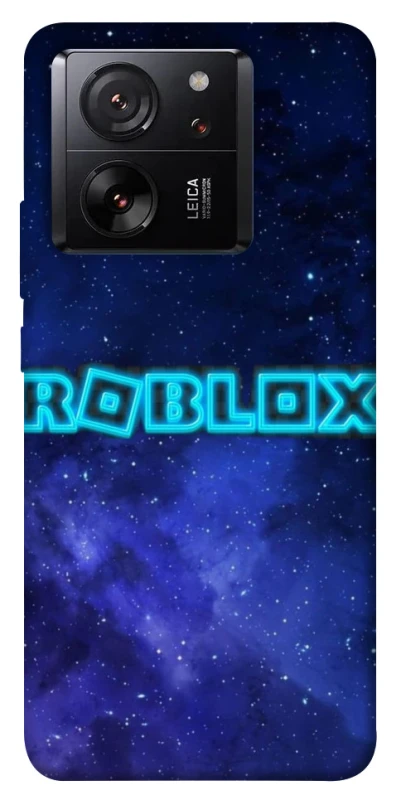 Чохол на Xiaomi 13T Pro Roblox Space Logo Blue фото 1 з 1