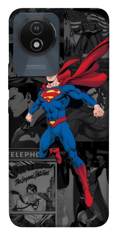Чехол на Vivo Y02 superman comics фото 1 из 1