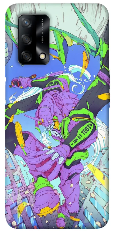 Чехол на Oppo A74 4G Евангелион v2 фото 1 из 1