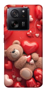Чехол на Xiaomi 13T bear in hearts фото 1 из 1