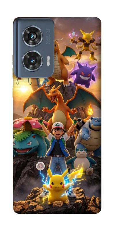 Чехол на Motorola Edge 50 Pokemon фото 1 из 1
