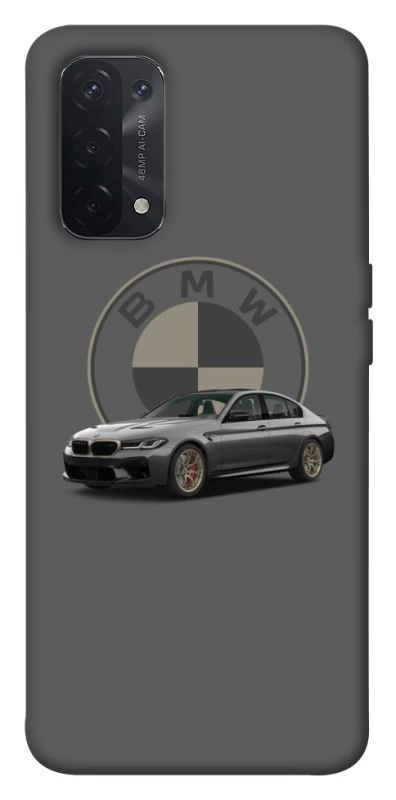Чохол на Oppo A54 5G / A74 5G BMW grey v2 фото 1 з 1