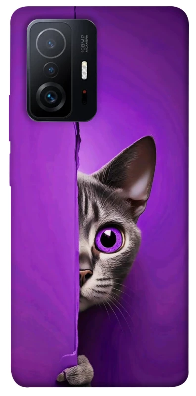 Чохол на Xiaomi 11T / 11T Pro Кіт-підглядач фото 1 з 1