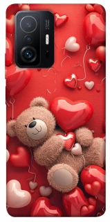 Чехол на Xiaomi 11T / 11T Pro bear in hearts фото 1 из 1