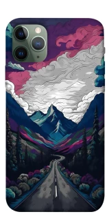 Чехол на Apple iPhone 11 Pro (5.8") Нарисованные горы фото 1 из 1
