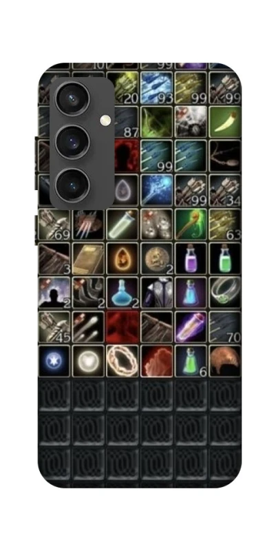 Чехол на Samsung Galaxy S24 FE Inventory menu ver.2 фото 1 из 1