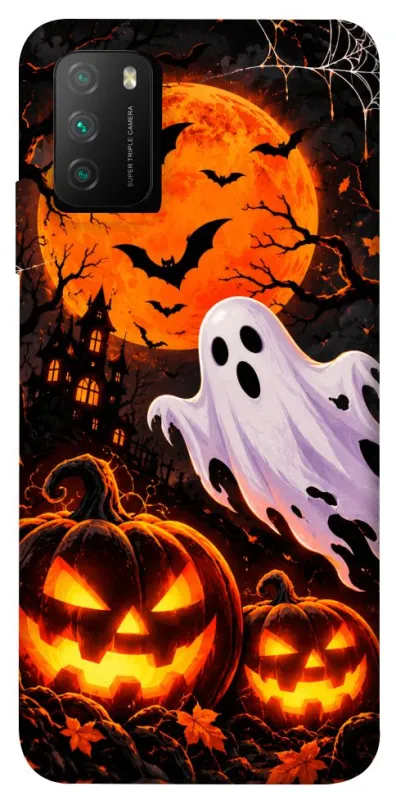 Чехол на Xiaomi Poco M3 Halloween v16 фото 1 из 1