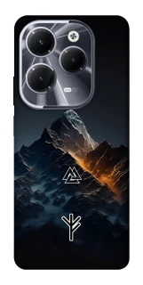 Чехол на Infinix Hot 40 Руны в горах фото 1 из 1